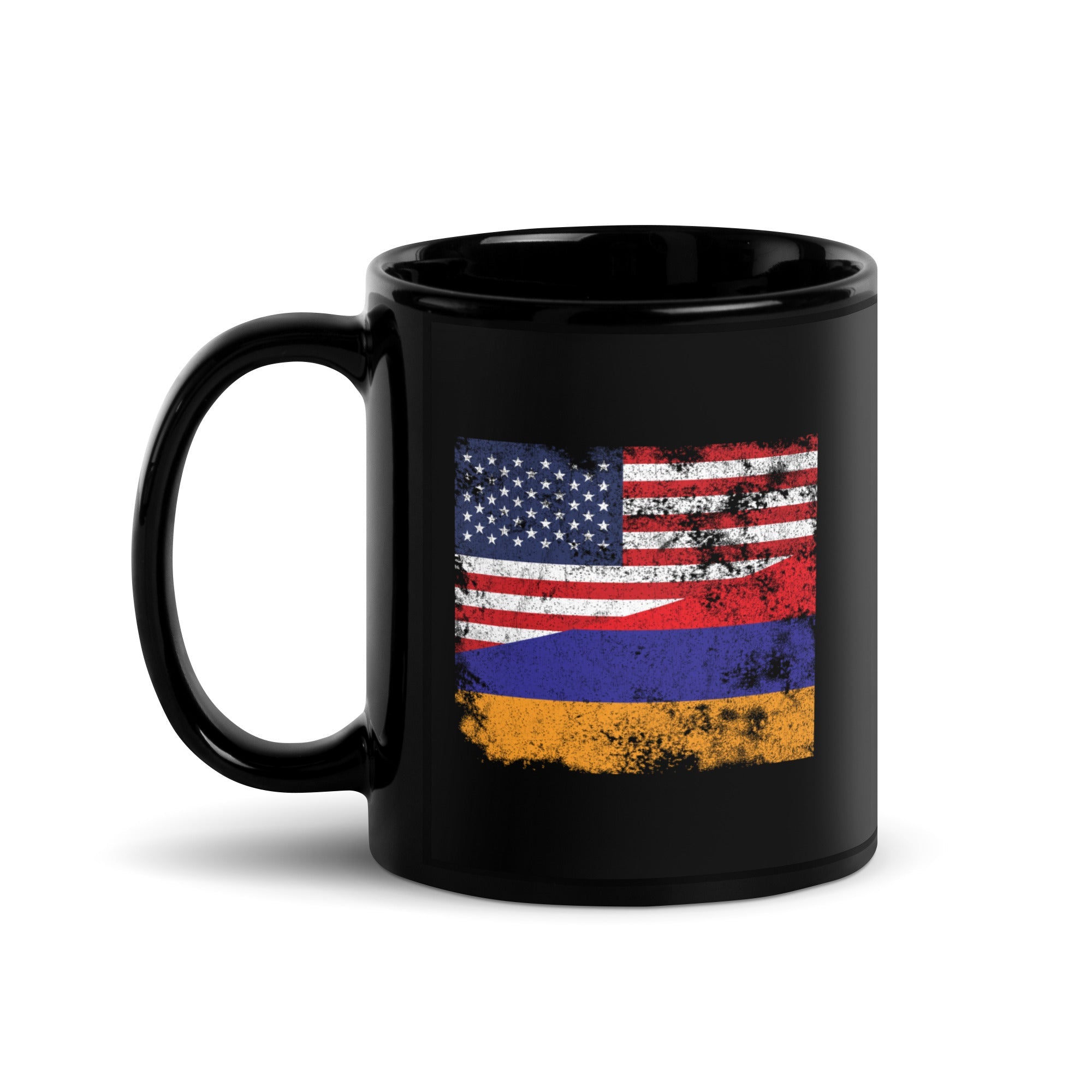 Armenia USA Flag Mug