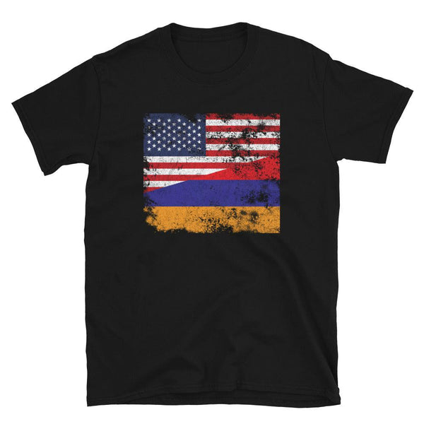 Armenia USA Flag T-Shirt