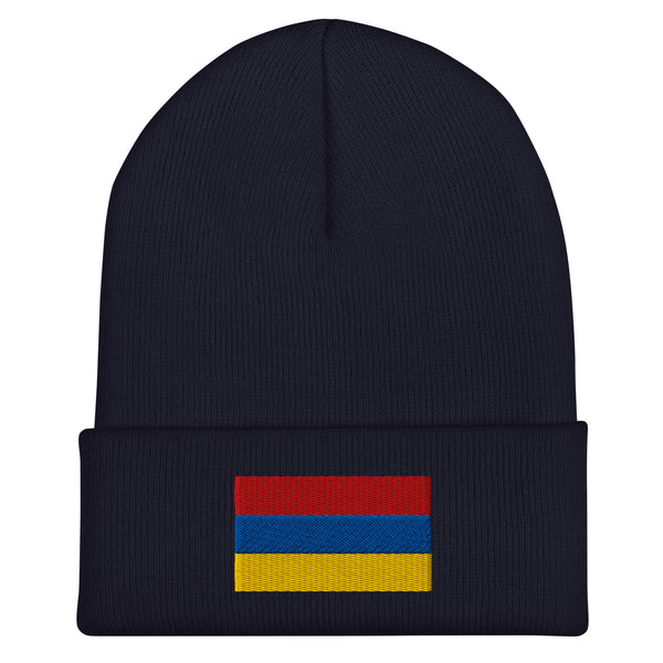 Armenia Flag Beanie - Embroidered Winter Hat