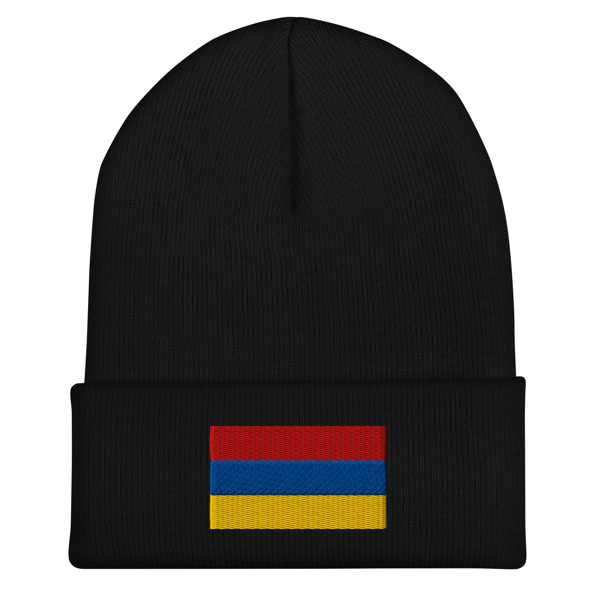 Armenia Flag Beanie - Embroidered Winter Hat