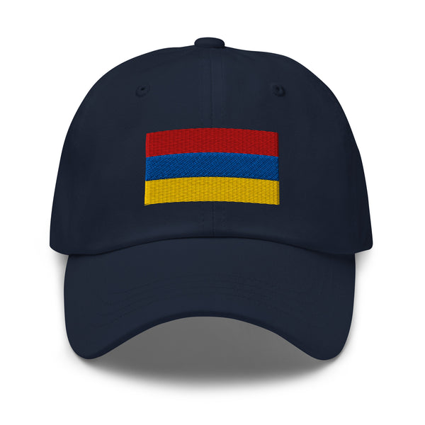 Armenia Flag Cap - Adjustable Embroidered Dad Hat