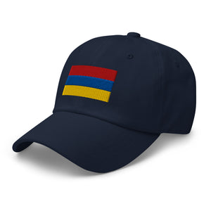 Armenia Flag Cap - Adjustable Embroidered Dad Hat