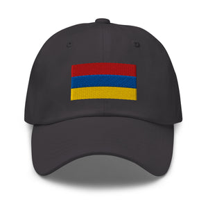 Armenia Flag Cap - Adjustable Embroidered Dad Hat