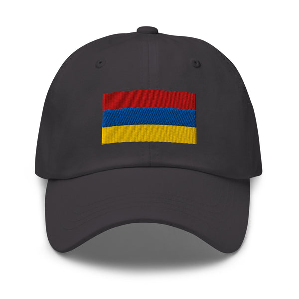 Armenia Flag Cap - Adjustable Embroidered Dad Hat