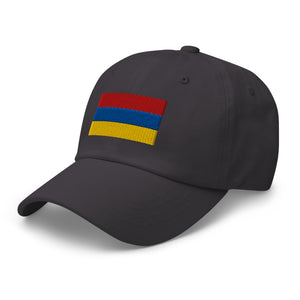 Armenia Flag Cap - Adjustable Embroidered Dad Hat