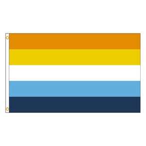 Aroace Flag - 90x150cm(3x5ft) - 60x90cm(2x3ft) - LGBTQ+