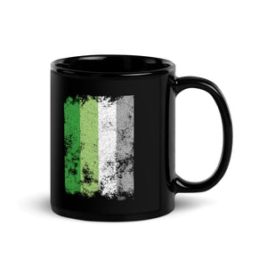 Aromantic Flag - Distressed LGBTQIA2S+ Mug