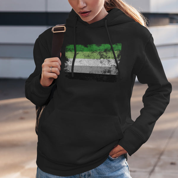 Aromantic Flag - LGBT+ Hoodie