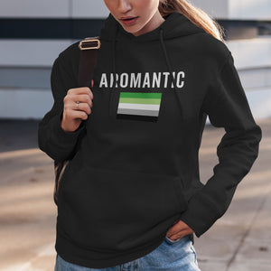 Aromantic Flag - LGBT+ Hoodie