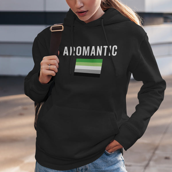 Aromantic Flag - LGBT+ Hoodie