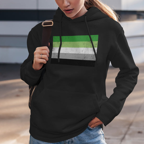 Aromantic Flag - LGBT+ Hoodie