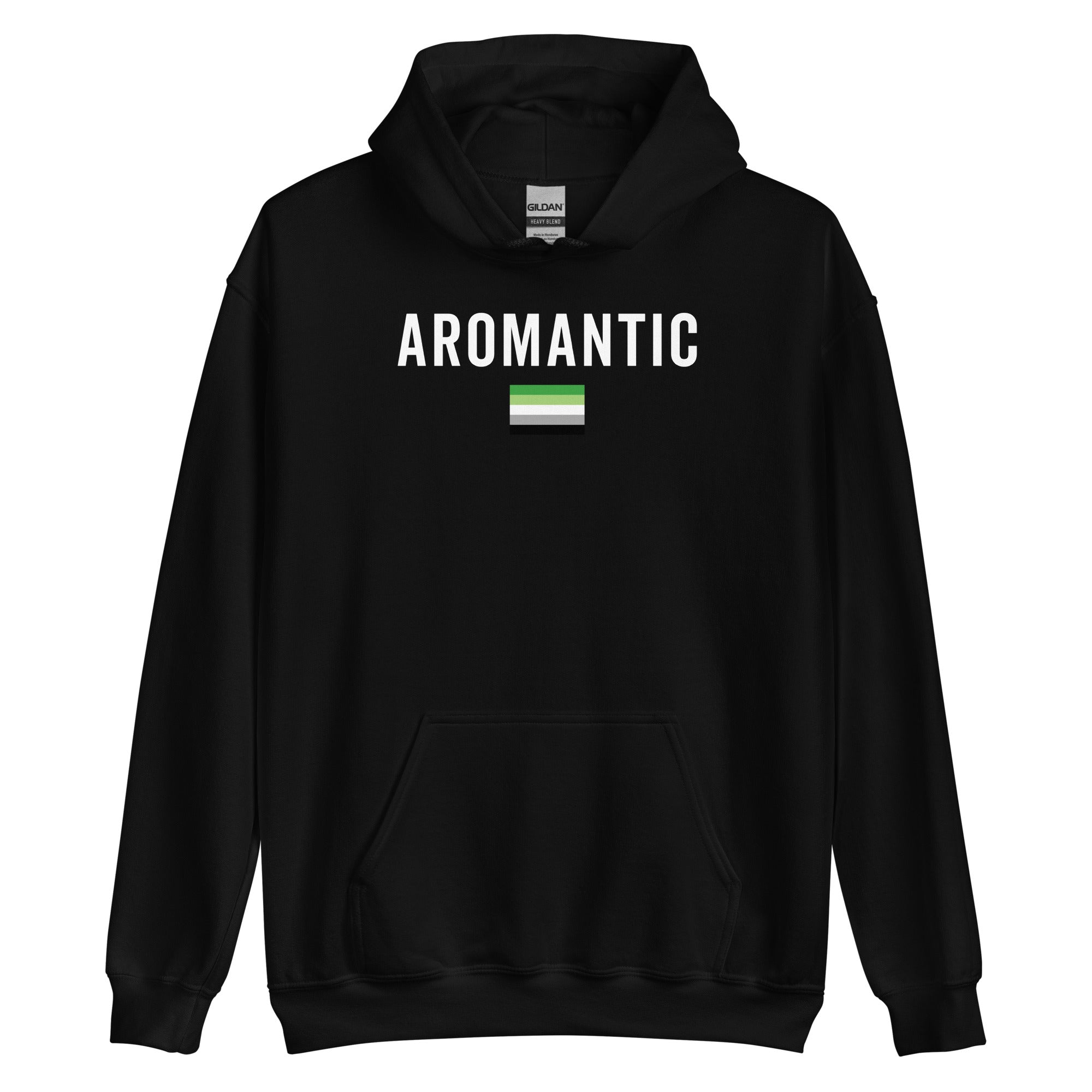 Aromantic Flag - LGBT+ Hoodie