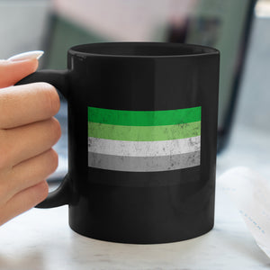Aromantic Flag - LGBT+ Mug