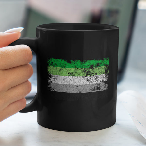 Aromantic Flag - LGBT+ Mug