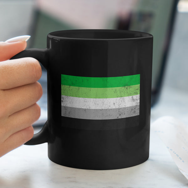 Aromantic Flag - LGBT+ Mug