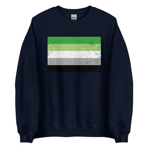 Aromantic Flag - LGBT+ Sweatshirt