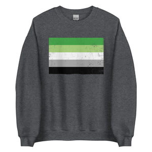 Aromantic Flag - LGBT+ Sweatshirt