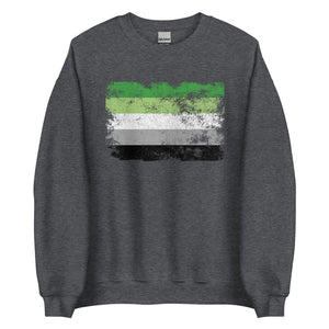 Aromantic Flag - LGBT+ Sweatshirt