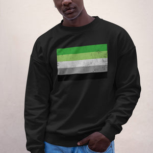 Aromantic Flag - LGBT+ Sweatshirt