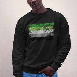 Aromantic Flag - LGBT+ Sweatshirt
