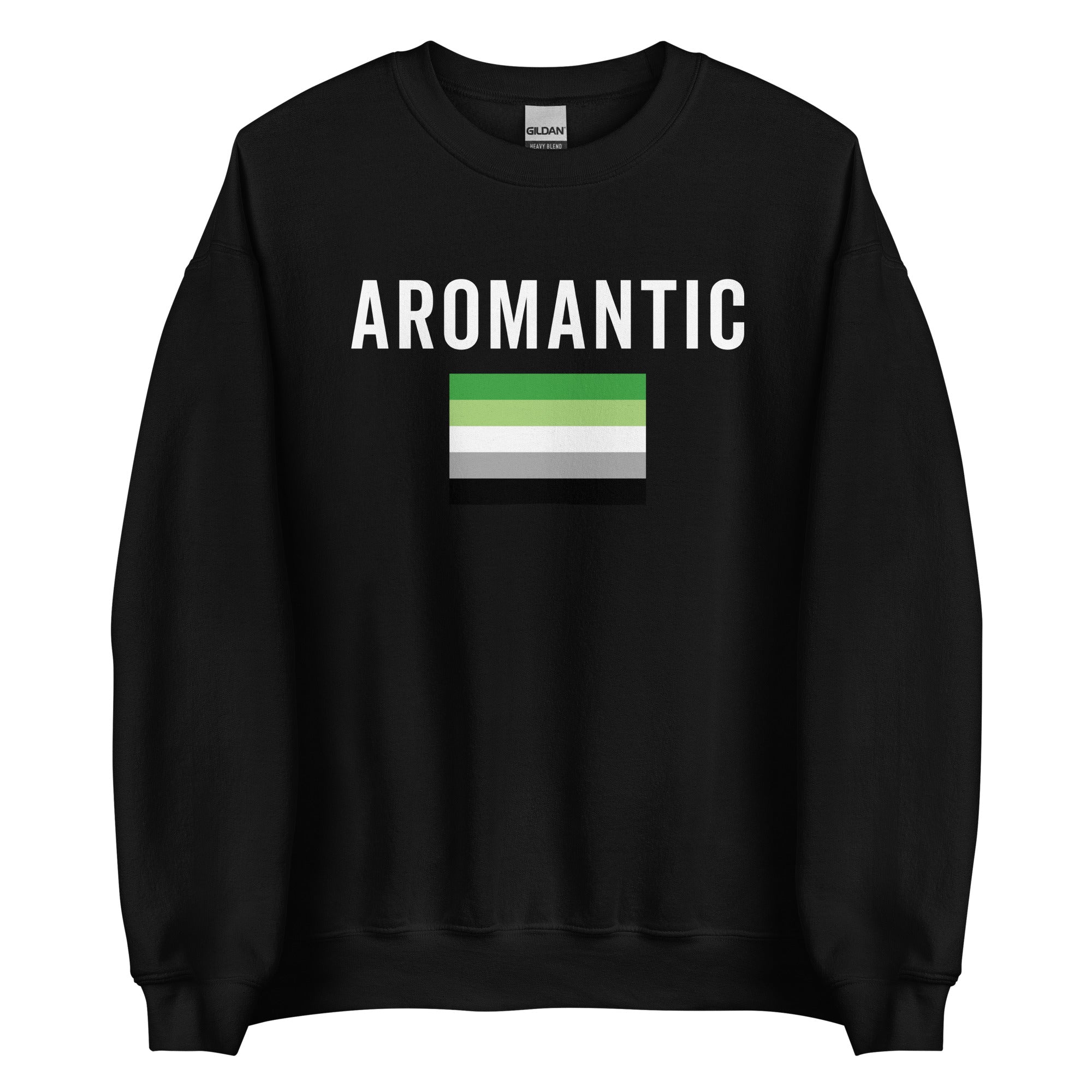 Aromantic Flag - LGBT+ Sweatshirt