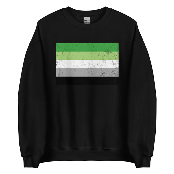 Aromantic Flag - LGBT+ Sweatshirt