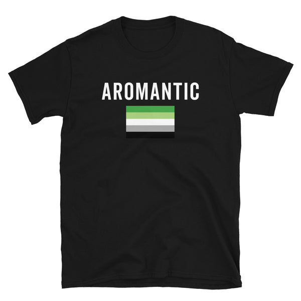 Aromantic Flag - LGBT+ T-Shirt