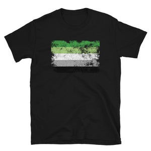 Aromantic Flag - LGBT+ T-Shirt