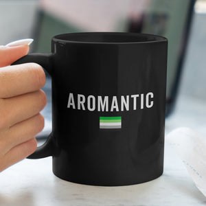Aromantic Flag - LGBT+ Mug