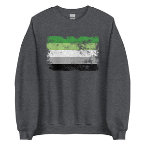 Aromantic Flag - LGBT+ Sweatshirt