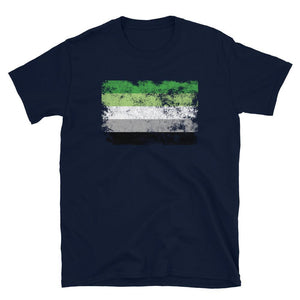 Aromantic Flag - LGBTQ+ T-Shirt