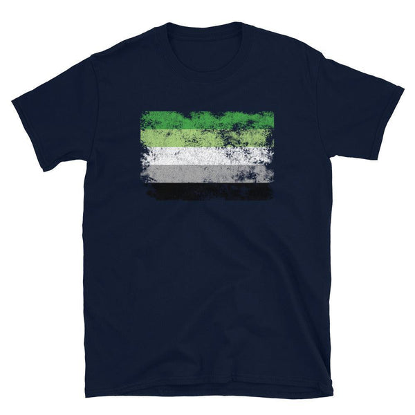 Aromantic Flag - LGBTQ+ T-Shirt