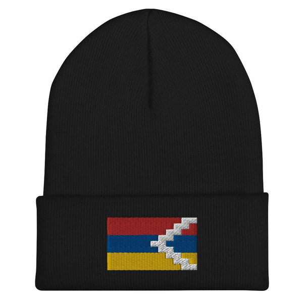 Artsakh Flag Beanie - Embroidered Winter Hat