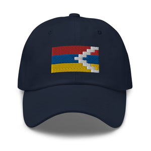 Artsakh Flag Cap - Adjustable Embroidered Dad Hat