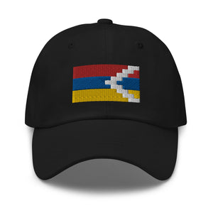 Artsakh Flag Cap - Adjustable Embroidered Dad Hat