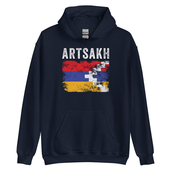 Artsakh Flag Distressed - Artsakhi Flag Hoodie