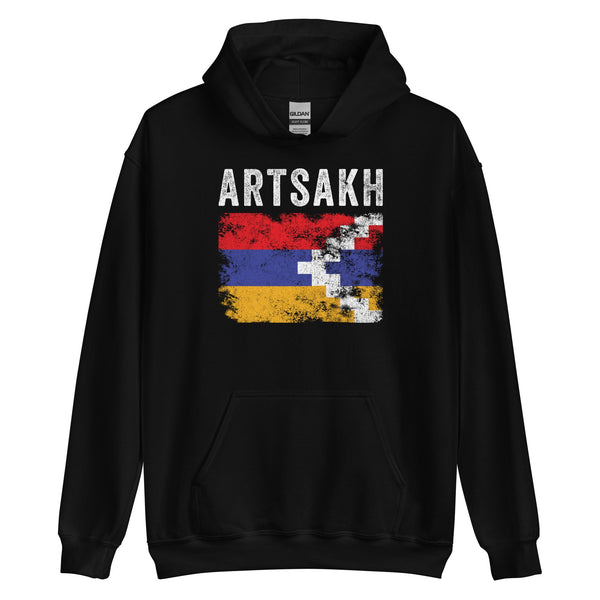 Artsakh Flag Distressed - Artsakhi Flag Hoodie