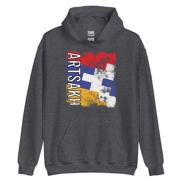 Artsakh Flag Distressed Hoodie