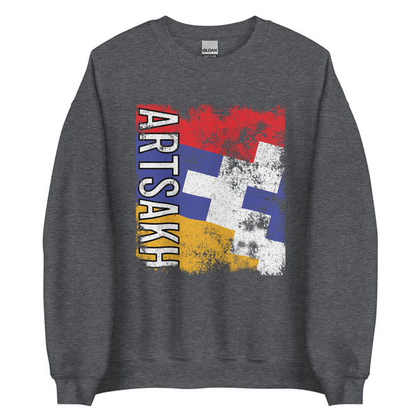 Artsakh Flag Distressed Sweatshirt