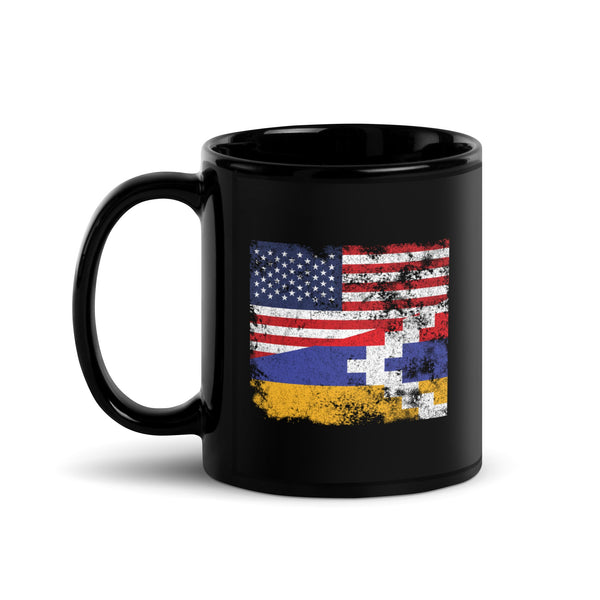 Artsakh USA Flag Mug