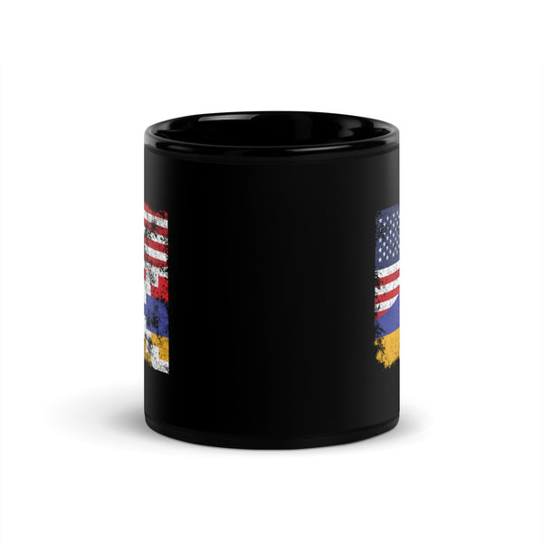 Artsakh USA Flag Mug