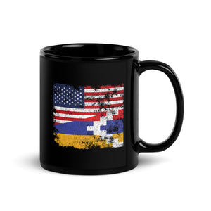 Artsakh USA Flag Mug