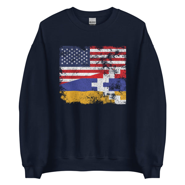 Artsakh USA Flag Sweatshirt