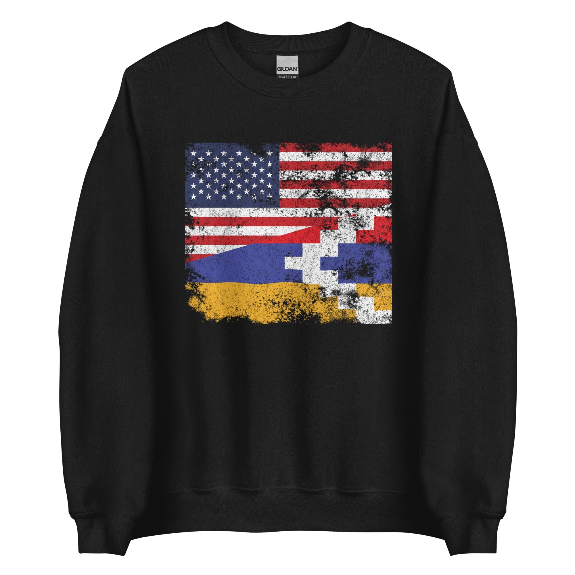 Artsakh USA Flag Sweatshirt