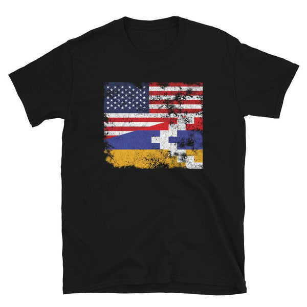 Artsakh USA Flag T-Shirt