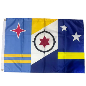 Aruba Bonaire Curacao Flag - 90x150cm(3x5ft) - 60x90cm(2x3ft)