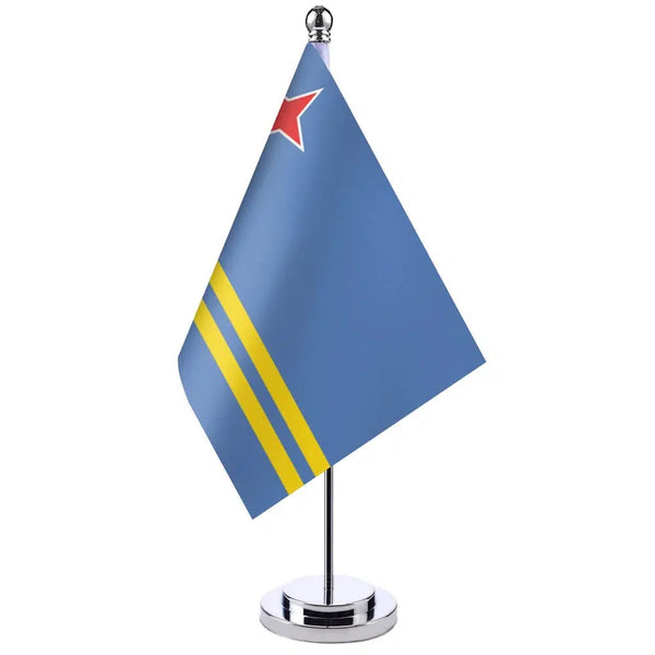 Aruba Desk Flag - Small Office Table Flag