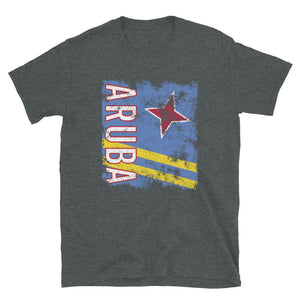Aruba Flag Distressed T-Shirt