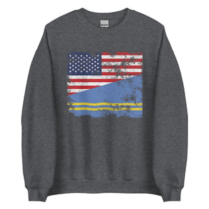 Aruba USA Flag Sweatshirt