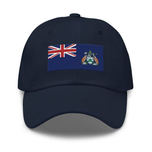 Ascension Island Flag Cap - Adjustable Embroidered Dad Hat